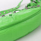 BALENCIAGA Le Cagoule XS Leather Shoulder Bag - Green