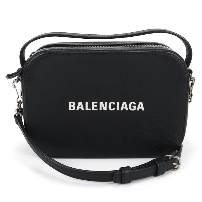 BALENCIAGA Camera Bag XS Everyday Leather Shoulder Bag - Black