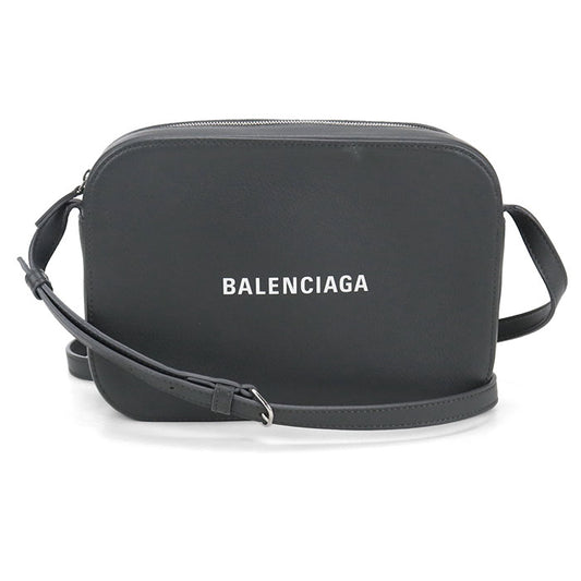 BALENCIAGA Everyday Camera Bag S Leather Shoulder Bag - Black