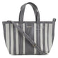 BALENCIAGA Barbes Small Leather Tote/Shoulder Bag - Grey
