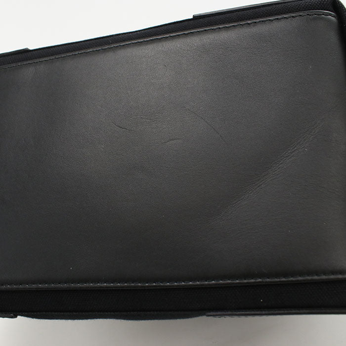 BALENCIAGA Navy Cabas S Canvas Tote Bag - Black