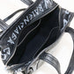 BALENCIAGA Bazaar Shopper XS Graffiti Lambskin Tote/Shoulder Bag - Black