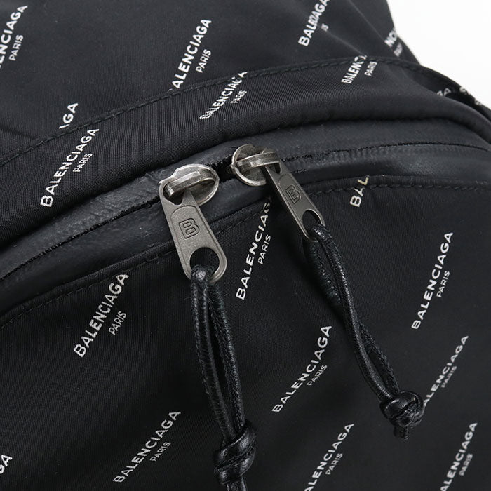 BALENCIAGA エクスプローラー ナイロン バッグパック - ブラック