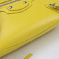BALENCIAGA Neo Classic Mini City Leather Handbag/Shoulder Bag - Yellow