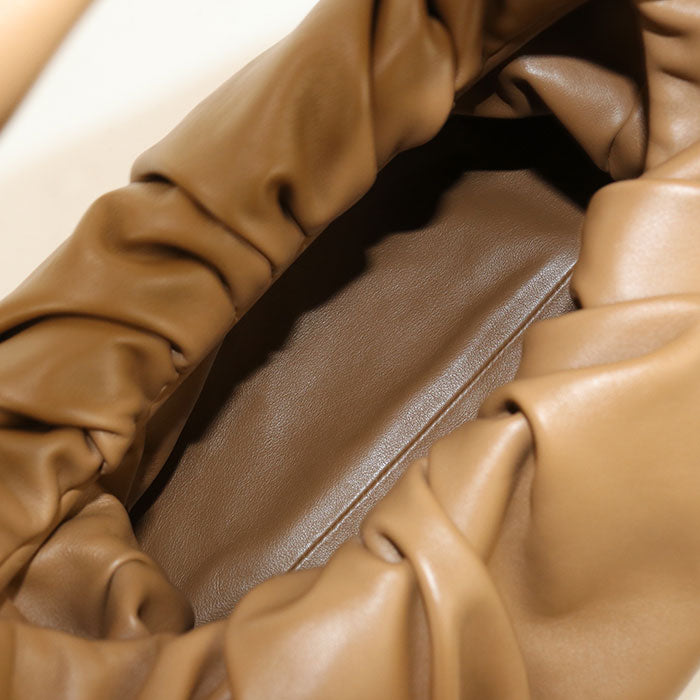 BOTTEGA VENETA Hobo Leather Handbag - Brown