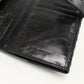 BOTTEGA VENETA Intrecciato Leather Bi-fold Long Wallet - Black 