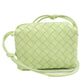 BOTTEGA VENETA Intrecciato Mini Loop Camera Bag Lambskin Shoulder Bag - Green