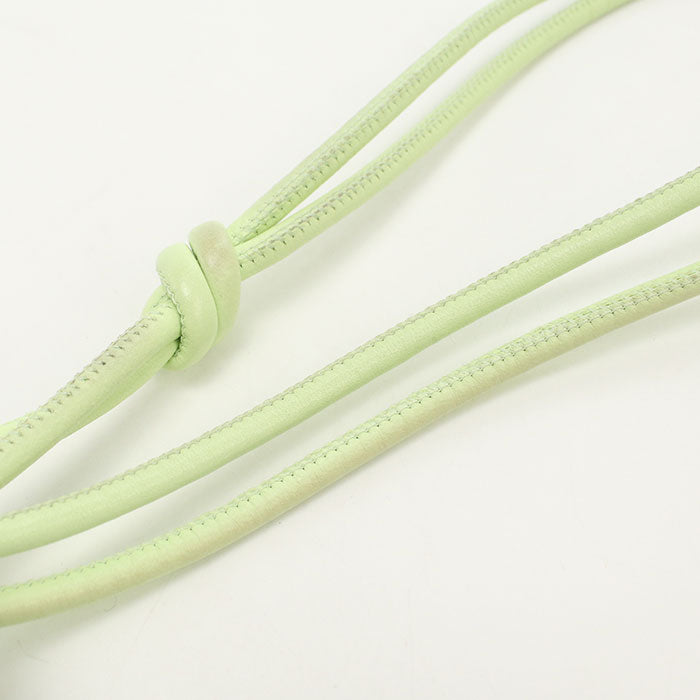 BOTTEGA VENETA Intrecciato Mini Loop Camera Bag Lambskin Shoulder Bag - Green