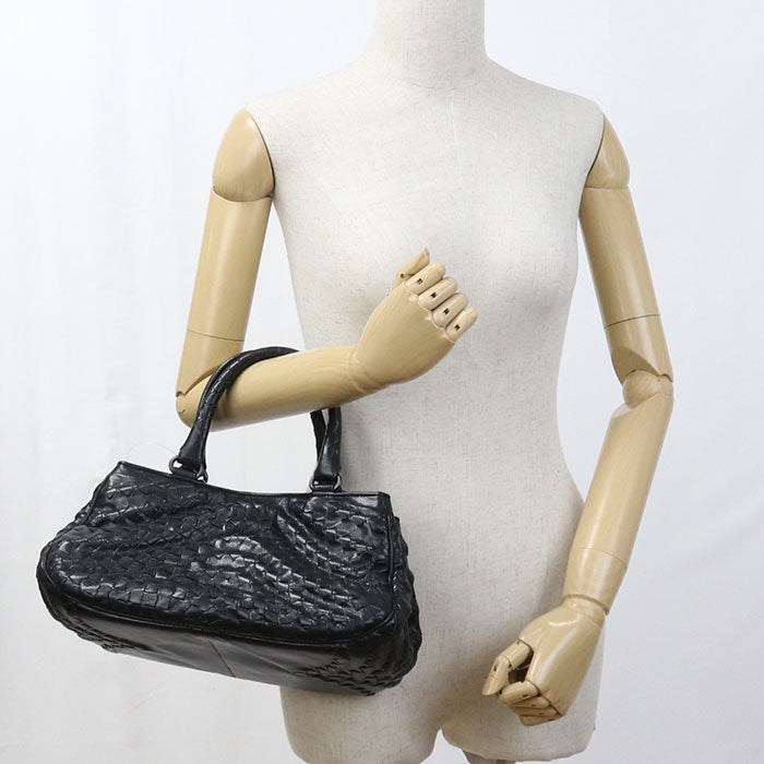 BOTTEGA VENETA【ボッテガ・ヴェネタ】 199875 イントレチャート ハンドバッグ レザー