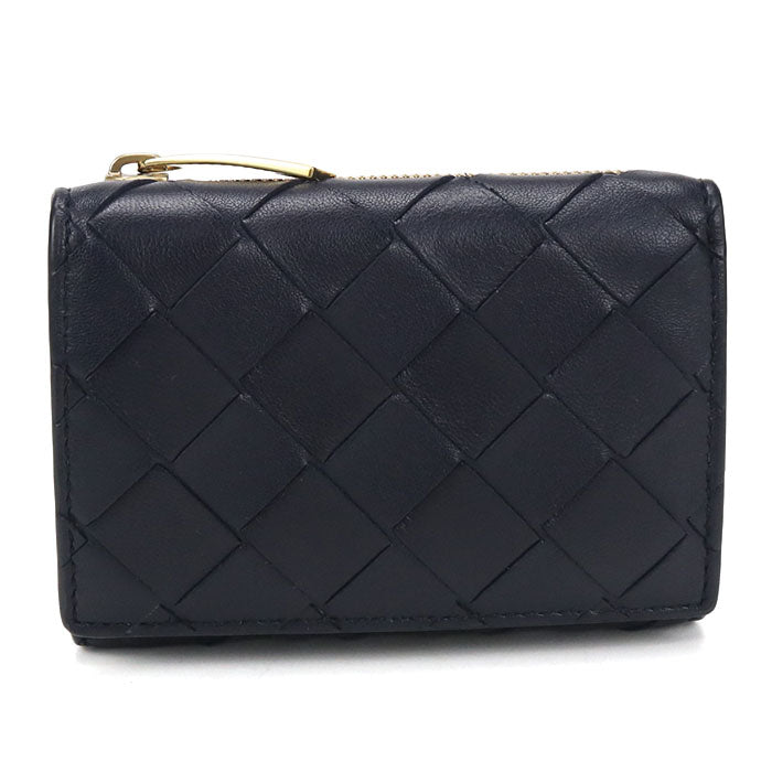 BOTTEGA VENETA【ボッテガ・ヴェネタ】 イントレチャート 三折財布 レザー レディース