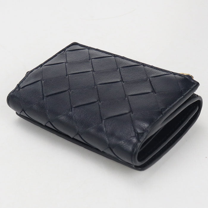BOTTEGA VENETA【ボッテガ・ヴェネタ】 イントレチャート 三折財布 レザー レディース