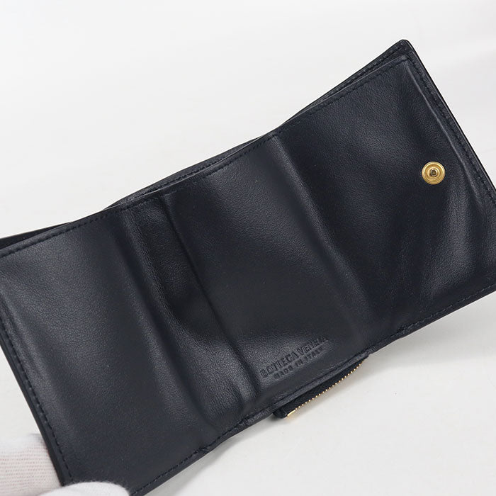 BOTTEGA VENETA【ボッテガ・ヴェネタ】 イントレチャート 三折財布 レザー レディース