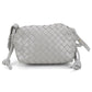 BOTTEGA VENETA Intrecciato Candy Loop Camera Bag Lambskin Shoulder Bag - Grey
