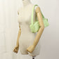 BOTTEGA VENETA Intrecciato Small Brick Cassette Lambskin Handbag - Green