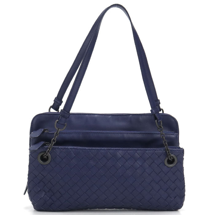 BOTTEGA VENETA【ボッテガ・ヴェネタ】 イントレチャート ハンドバッグ レザー