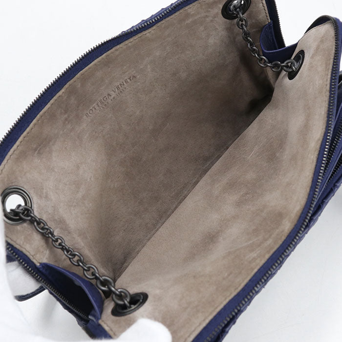 BOTTEGA VENETA【ボッテガ・ヴェネタ】 イントレチャート ハンドバッグ レザー