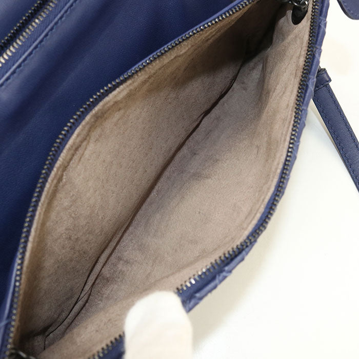 BOTTEGA VENETA【ボッテガ・ヴェネタ】 イントレチャート ハンドバッグ レザー
