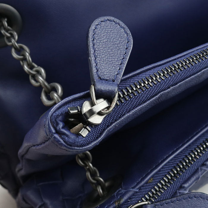 BOTTEGA VENETA【ボッテガ・ヴェネタ】 イントレチャート ハンドバッグ レザー