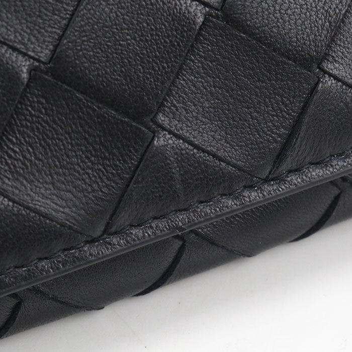 BOTTEGA VENETA ボッテガ・ヴェネタ ビジネス カードケース イントレチャート 名刺入れ ラムスキン【中古】