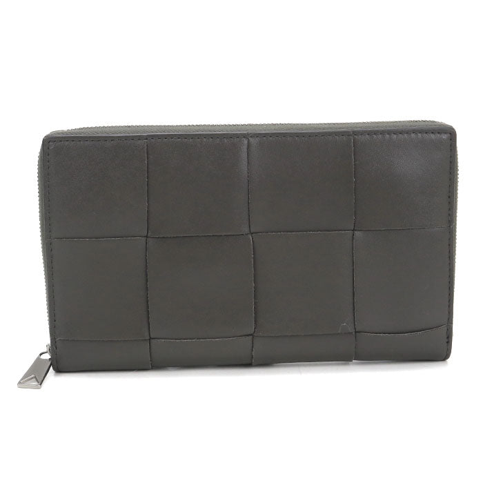 BOTTEGA VENETA【ボッテガ・ヴェネタ】 814649 ジップアラウンドウォレット カセット 長財布ラウンドファスナー カーフ レディース