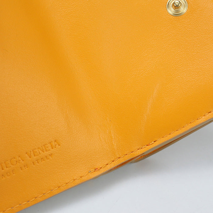 BOTTEGA VENETA【ボッテガ・ヴェネタ】 751145 タイニー ウォレット イントレチャート 三つ折り財布 カーフ レディース