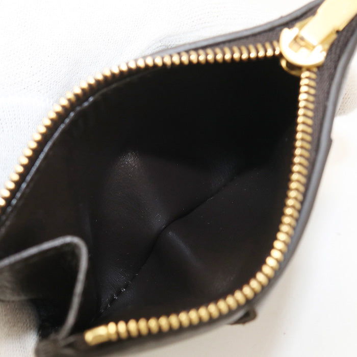 BOTTEGA VENETA【ボッテガ・ヴェネタ】 ファスナーウォレット カセット 三つ折り財布 ラムスキン レディース