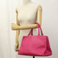 BOTTEGA VENETA Intrecciato Leather Tote Bag - Pink