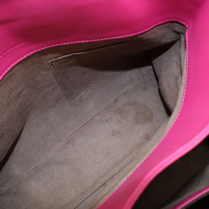BOTTEGA VENETA Intrecciato Leather Tote Bag - Pink