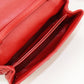 BOTTEGA VENETA Intrecciato Leather Shoulder Bag - Red