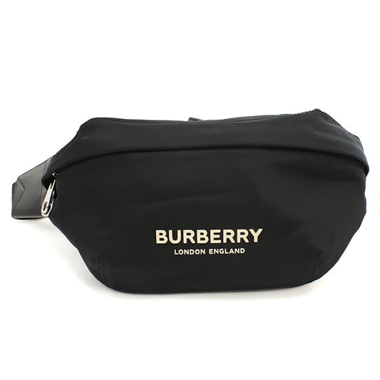 BURBERRY Sony Belt Bag Nylon Body Bag - Black