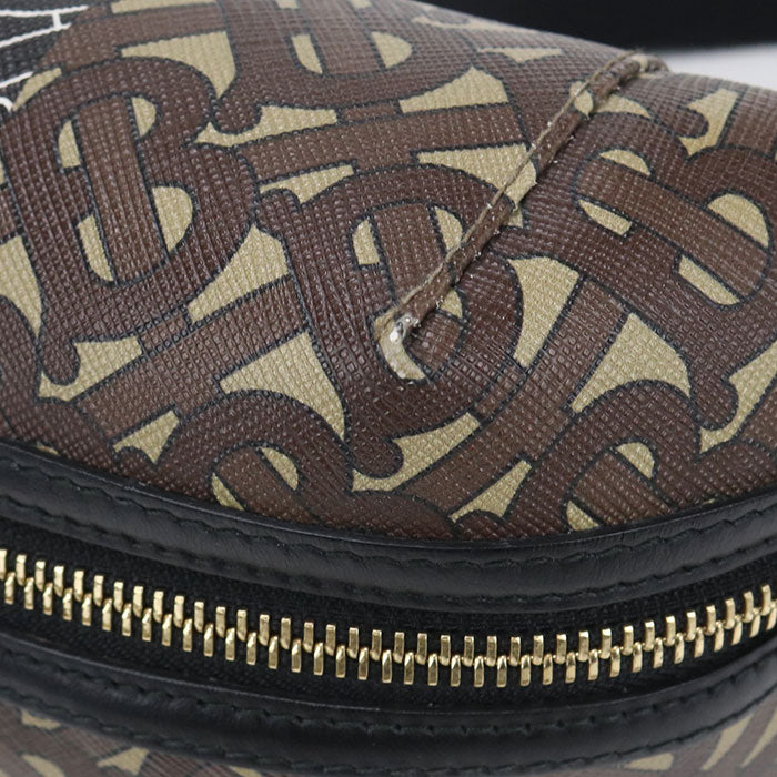 BURBERRY Belt Bag/PVC Body Bag - Brown