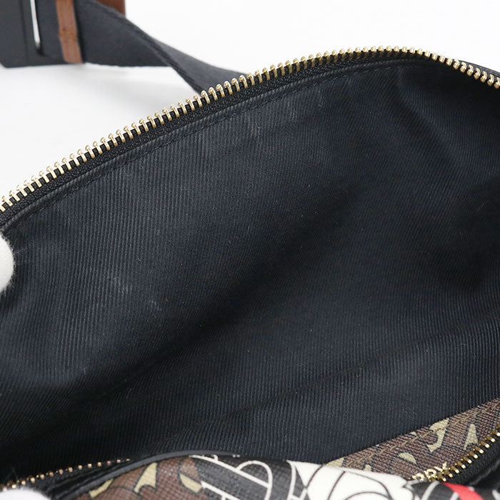 BURBERRY Belt Bag/PVC Body Bag - Brown
