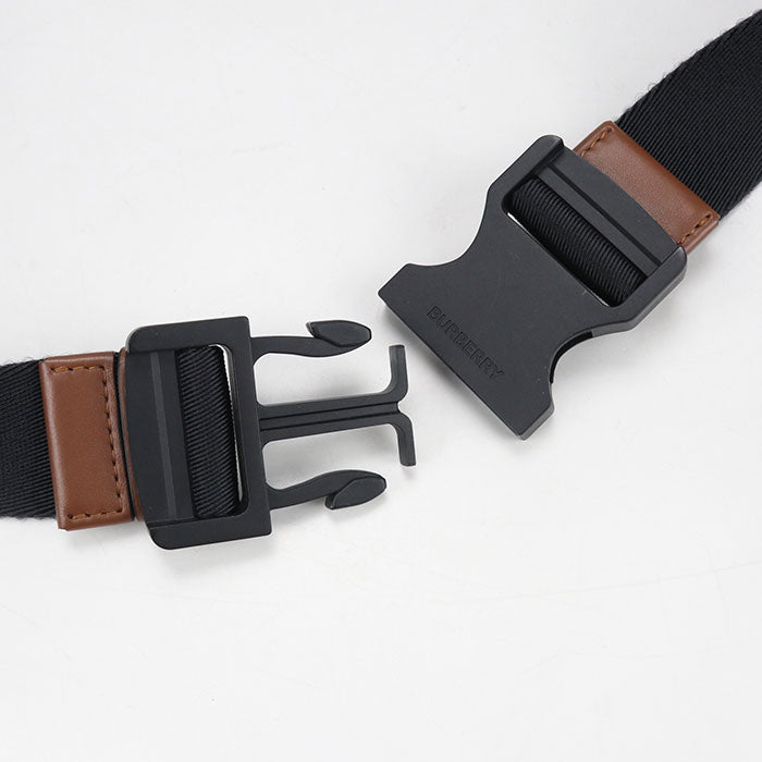 BURBERRY Belt Bag/PVC Body Bag - Brown