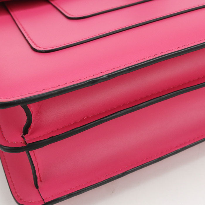 BVLGARI セルペンティ フォーエバー カーフスキン チェーンショルダーバッグ - ピンク