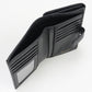 BVLGARI Calfskin Bifold Compact Wallet - Black