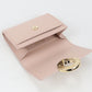 BVLGARI BVLGARI Calf Leather Card Case - Pink