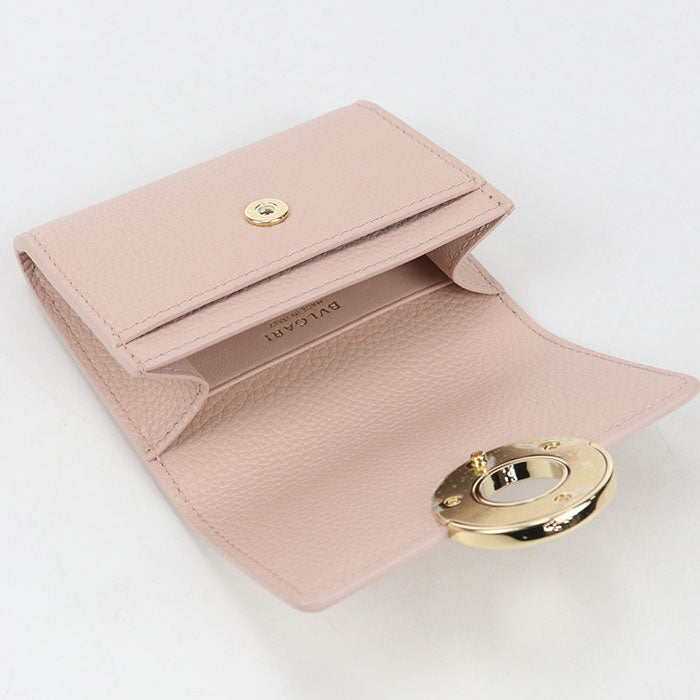 BVLGARI BVLGARI Calf Leather Card Case - Pink