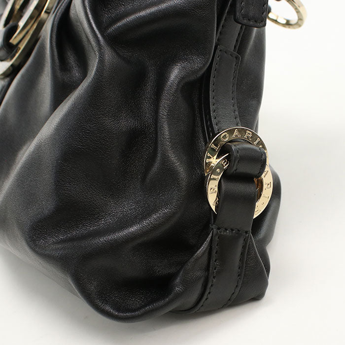 BVLGARI【ブルガリ】 ワンショルダー チャンドラ ショルダーバッグ カーフ レディース