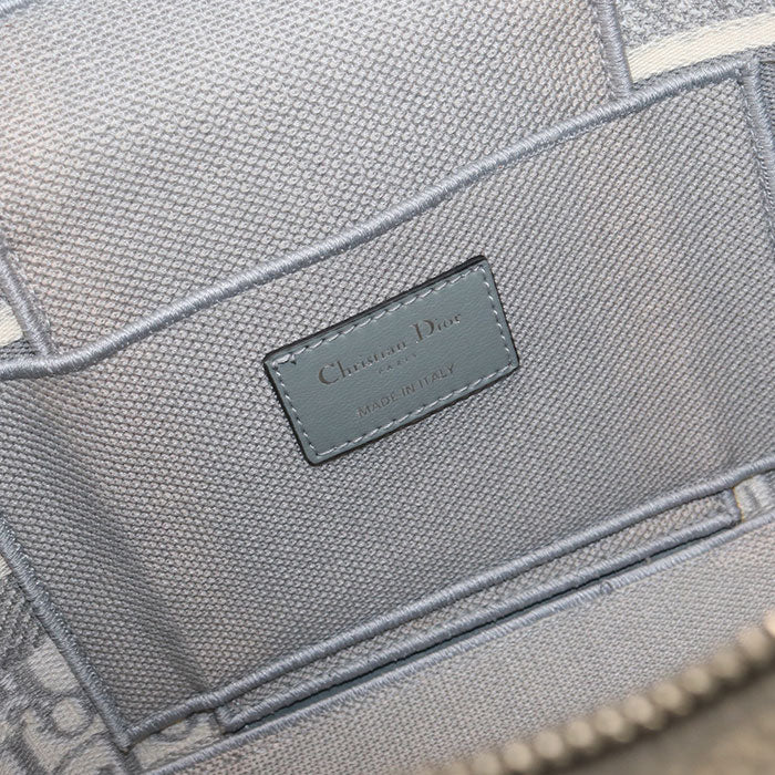 Dior Travel Oblique Vanity Bag - Grey