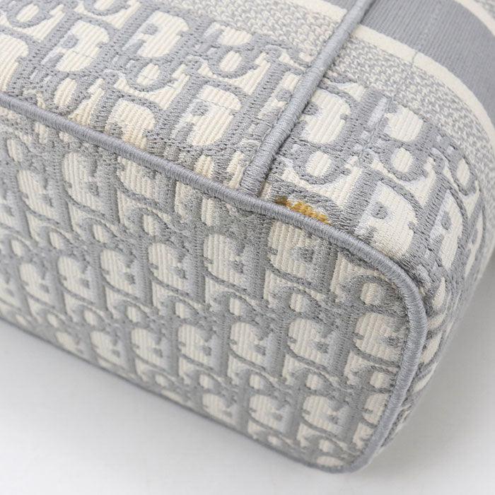 Dior Travel Oblique Vanity Bag - Grey