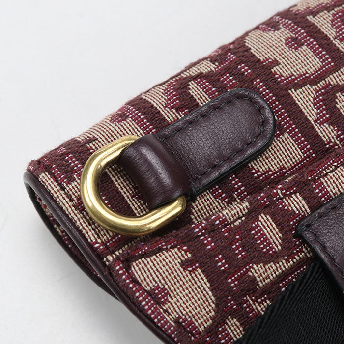 Dior サドル ディオールオブリーク ベルトバッグ ボディバッグ - レッド