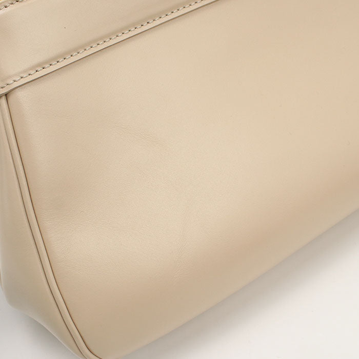 Dior Key Bag Calfskin Handbag - Beige