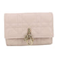 Dior My Dior Lambskin Bi-fold Compact Wallet - Pink