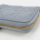 Dior Lady Dior Leather Coin Case - Blue
