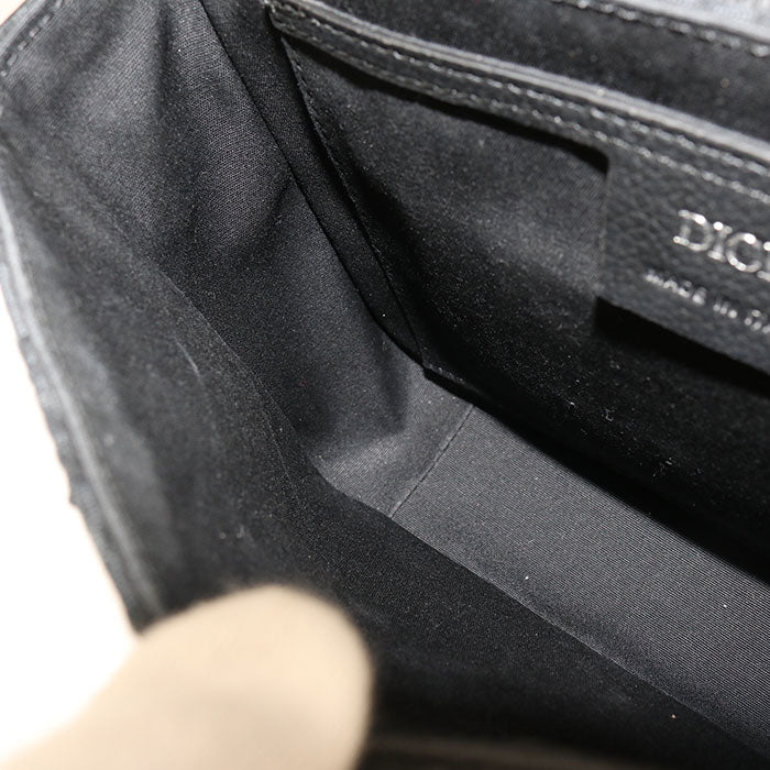 Dior Saddle Messenger Bag, Small Saddle Dior Oblique Shoulder Bag - Black