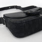 Dior Saddle Messenger Bag, Small Saddle Dior Oblique Shoulder Bag - Black
