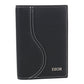 Dior Saddle Calfskin Bifold Card Holder Case - Black