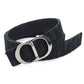 Dior Oblique Reversible Jacquard Canvas Belt - Black