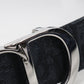 Dior Oblique Reversible Jacquard Canvas Belt - Black