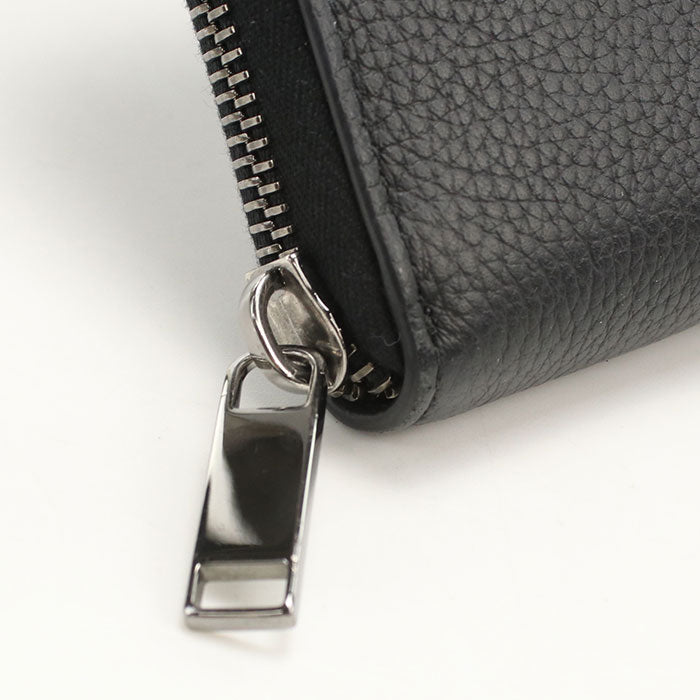 Dior CDアイコン ジップウォレット カーフスキン 長財布 ロングウォレット - ブラック